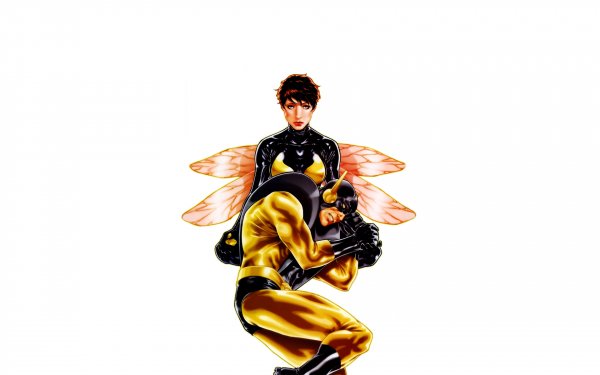 Comics Wasp Yellowjacket Janet van Dyne Hank Pym Fondo de pantalla HD | Fondo de Escritorio