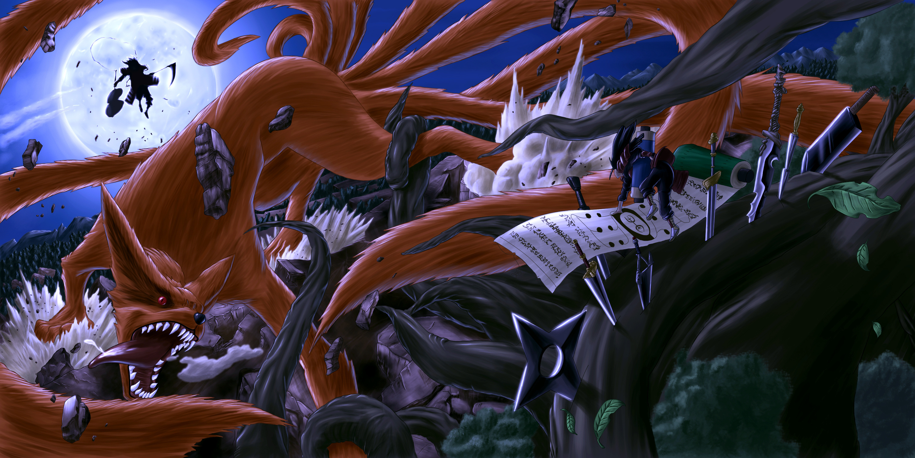 Naruto HD Wallpaper | Background Image | 3000x1504 ...