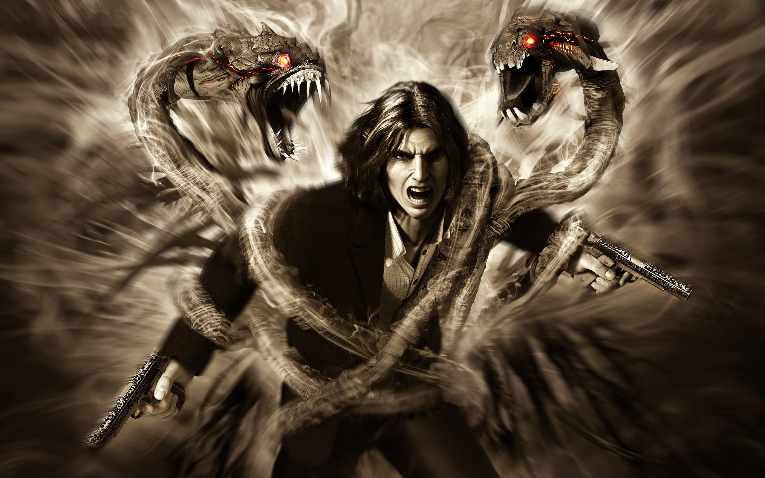 Video Game The Darkness Ii HD Wallpaper | Background Image