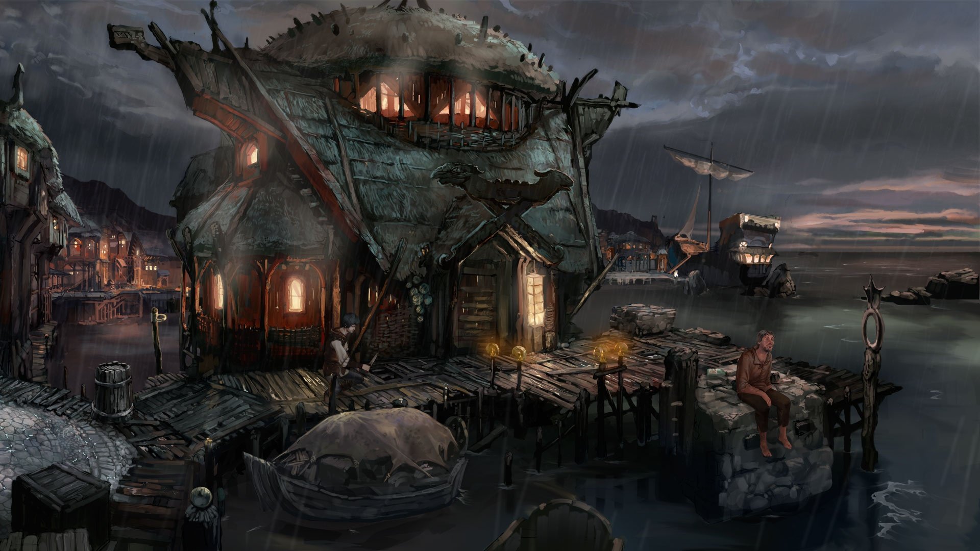 Download Video Game Chains Of Satinav HD Wallpaper