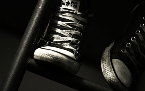 Products Converse Shoe Black & White HD Wallpaper | Background Image