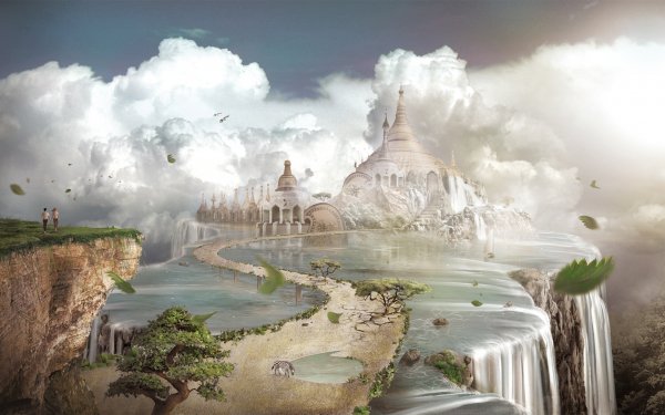 Fantasy Landscape HD Wallpaper | Background Image