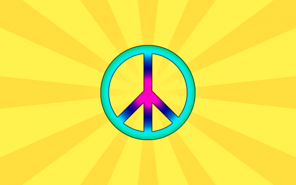 Artistic Psychedelic Peace HD Wallpaper | Background Image
