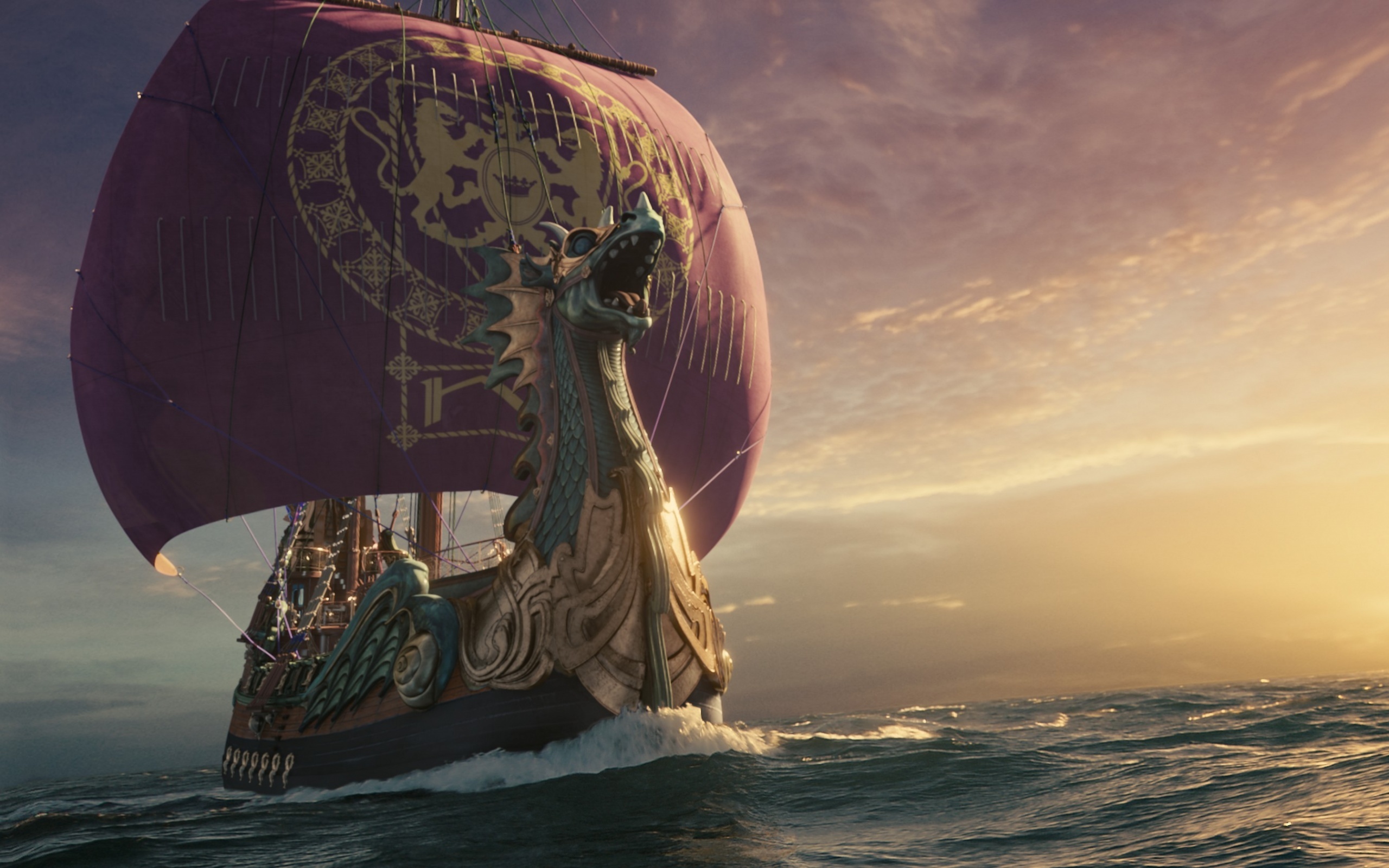 voyage of the dawn treader ship