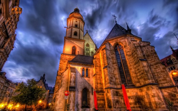 Religious Cathedral Cathedrals Building HDR Church Architecture Germany Close-Up HD Wallpaper | Background Image
