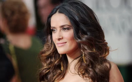 Celebrity Salma Hayek HD Desktop Wallpaper | Background Image