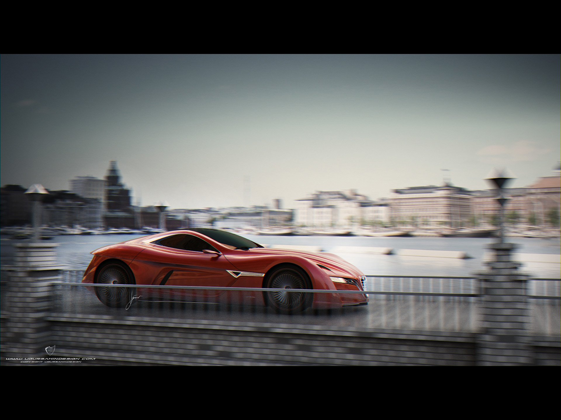 Download Concept Car Car Alfa Romeo Vehicle Alfa Romeo 12C GTS HD Wallpaper