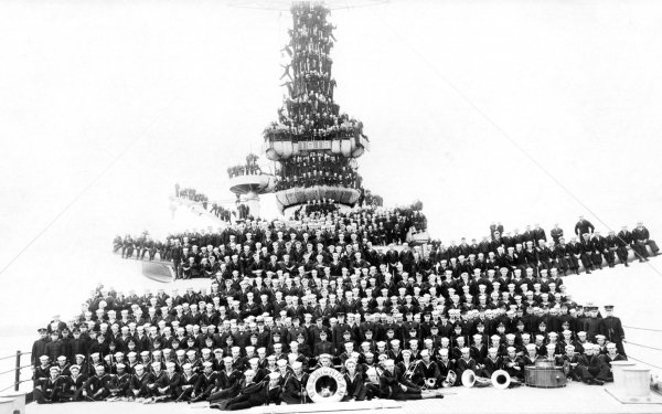 Military Navy Black & White USS Michigan HD Wallpaper | Background Image