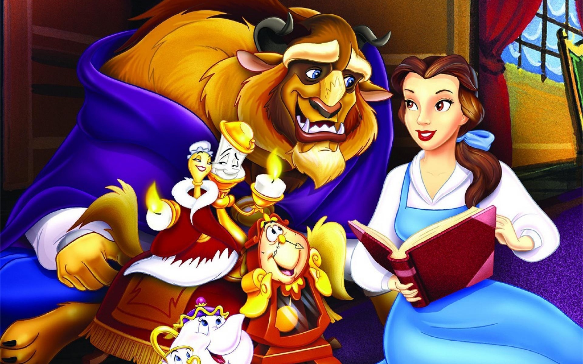 Beauty And The Beast (1991) HD Wallpapers and Backgrounds. 