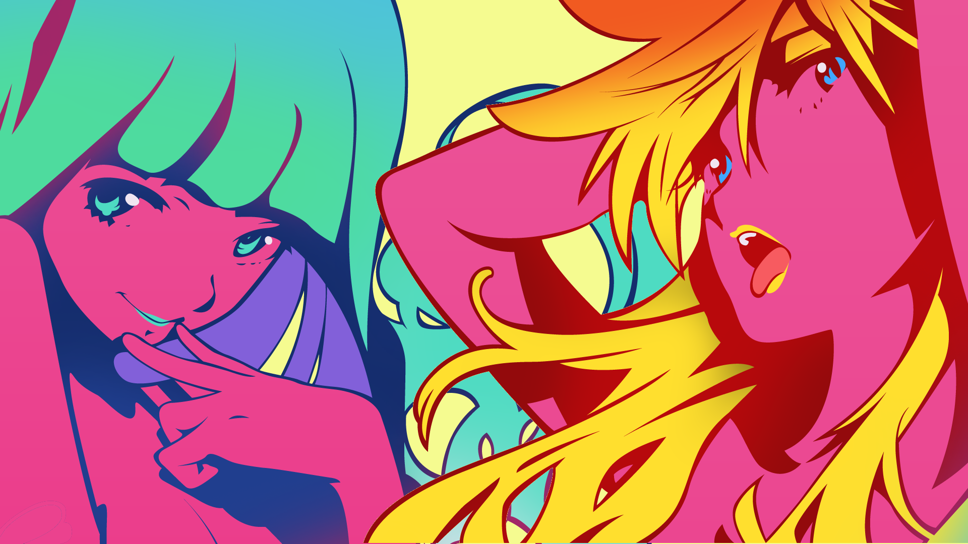 Anime Panty & Stocking with Garterbelt HD Wallpaper | Background Image