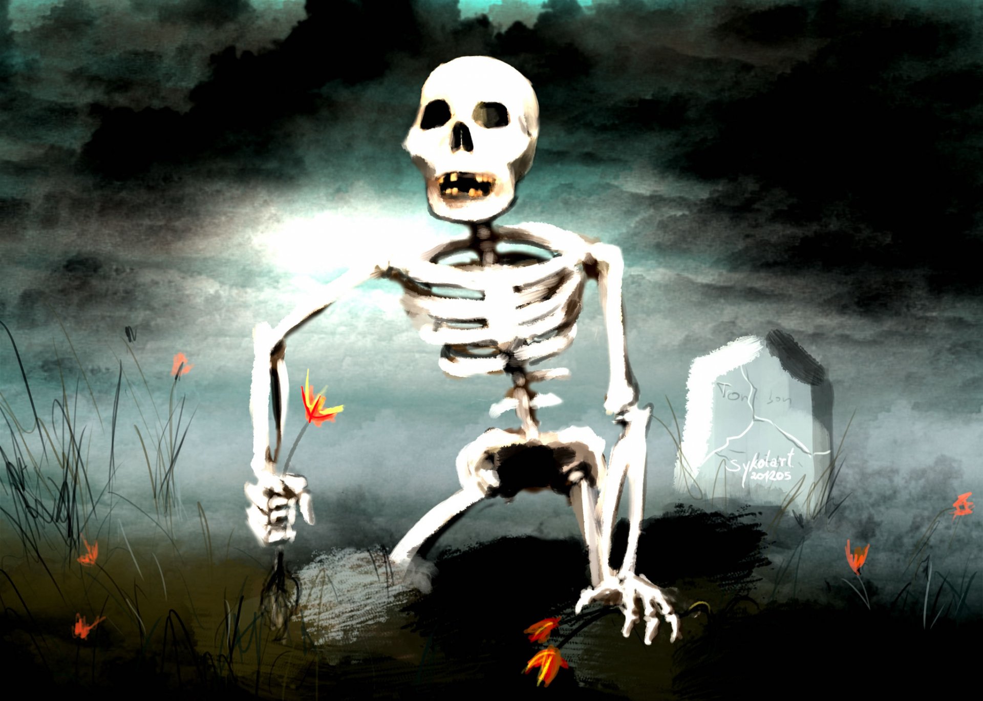  find beauty in The life by sykolart