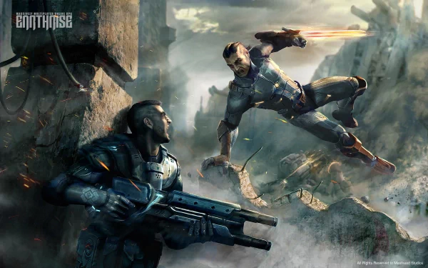 video game Earthrise HD Desktop Wallpaper | Background Image