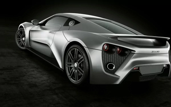 silver car car supercar Zenvo vehicle Zenvo ST1 HD Desktop Wallpaper | Background Image