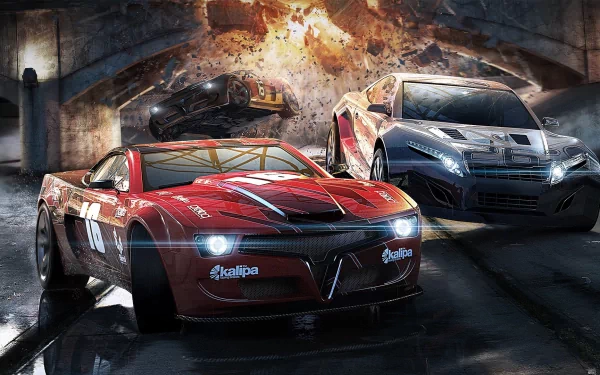 vehicle racing HD Desktop Wallpaper | Background Image
