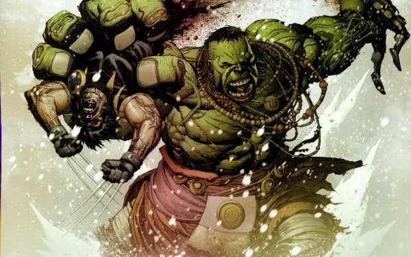 Comics Hulk Wolverine HD Wallpaper | Background Image