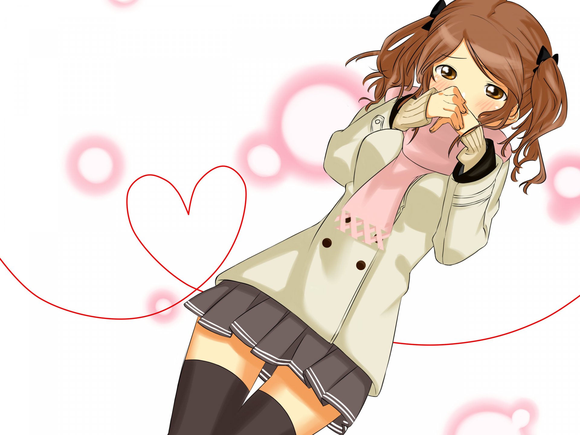 Download Brown Hair Anime Amagami HD Wallpaper