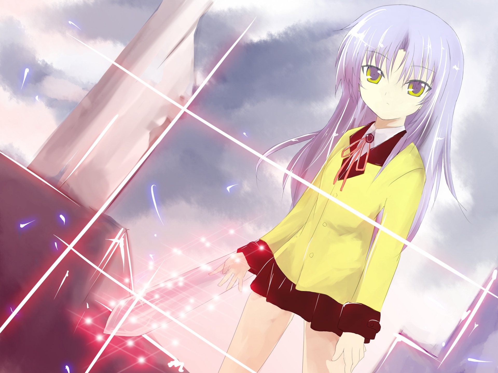Download Kanade Tachibana Anime Angel Beats! HD Wallpaper