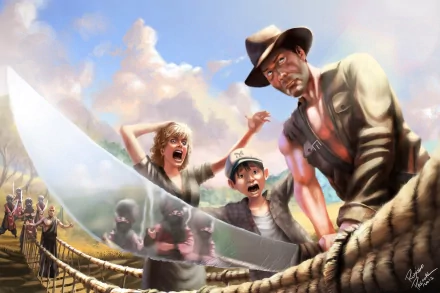 movie Indiana Jones and the Temple of Doom HD Desktop Wallpaper | Background Image