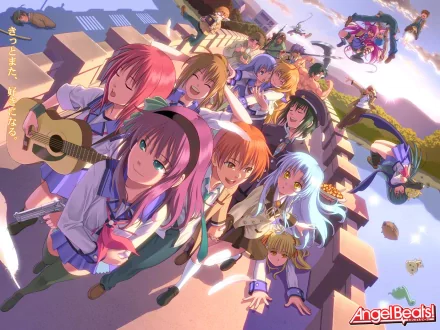Anime Angel Beats! HD Desktop Wallpaper | Background Image