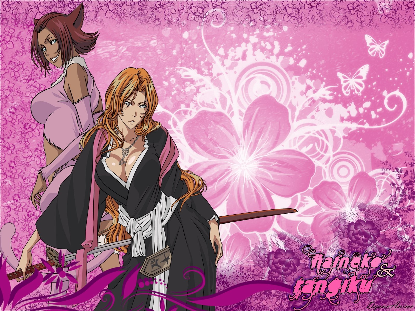 Download Haineko (Bleach) Rangiku Matsumoto Anime Bleach Wallpaper