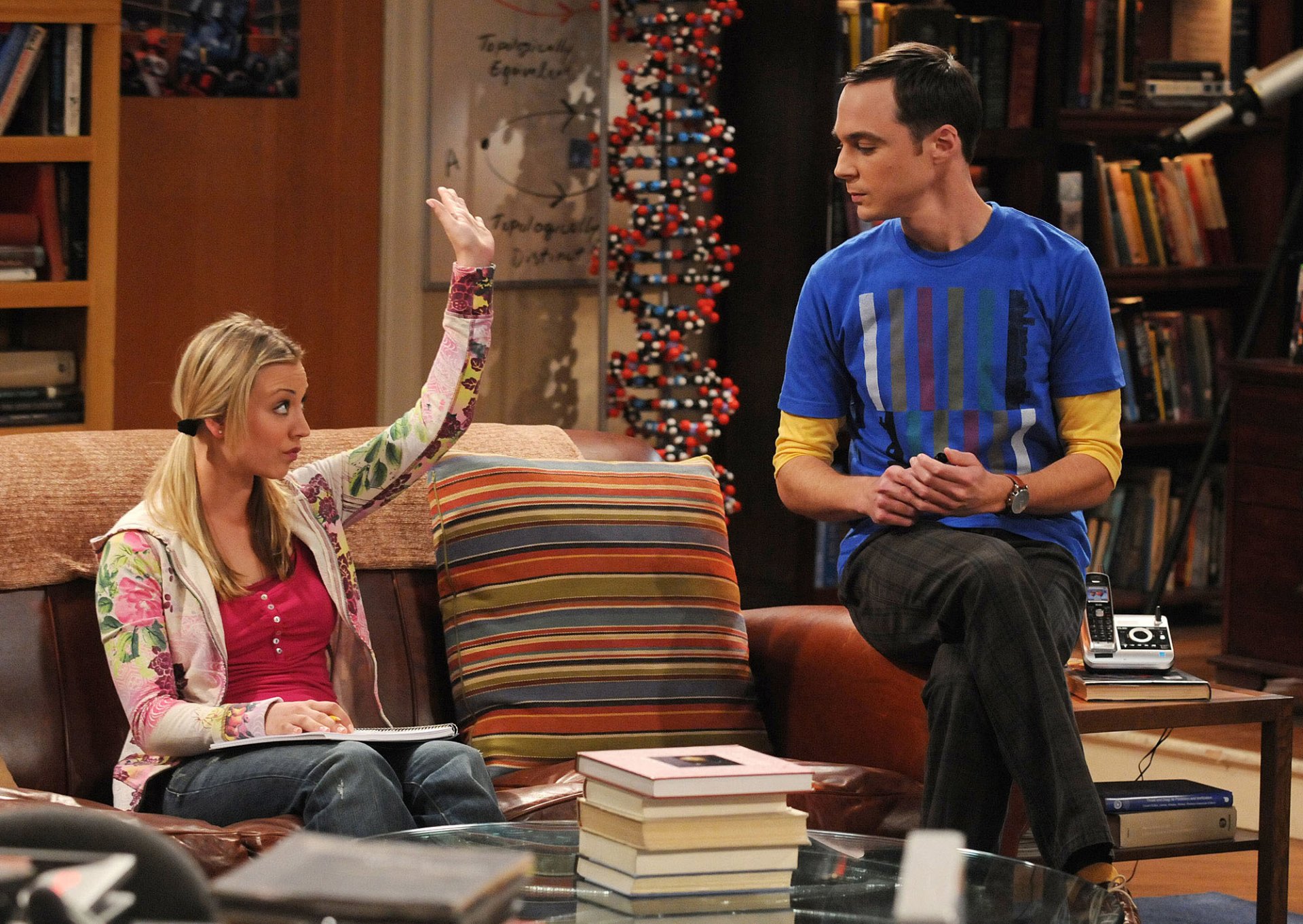 Download Jim Parsons Sheldon Cooper Kaley Cuoco Penny The Big Bang Theory Tv Show The Big Bang 6854