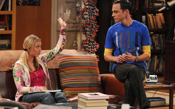 TV Show The Big Bang Theory Penny Kaley Cuoco Sheldon Cooper Jim Parsons HD Wallpaper | Background Image