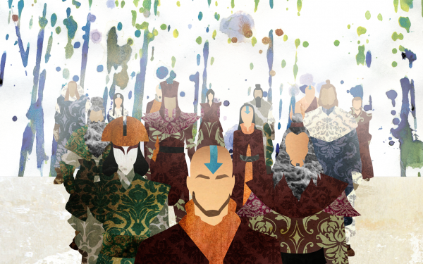 Anime Avatar: The Last Airbender Avatar (Anime) Bald Black Hair Brown Hair Aang Kyoshi Roku Kuruk Yangchen HD Wallpaper | Background Image