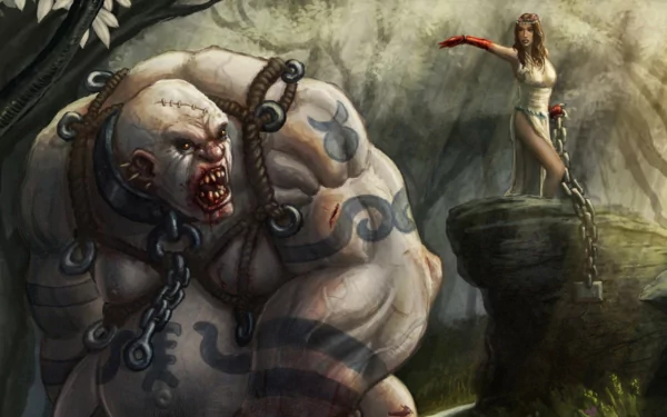 fantasy orc HD Desktop Wallpaper | Background Image