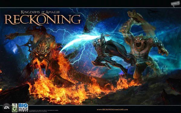 reckoning creature flame fire video game Kingdoms Of Amalur: Reckoning HD Desktop Wallpaper | Background Image