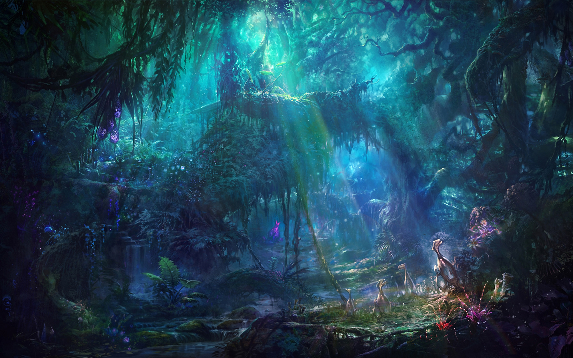 Enchanting forest  by Shuxing Li