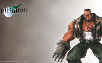 Download Barret Wallace Video Game Final Fantasy VII HD Wallpaper