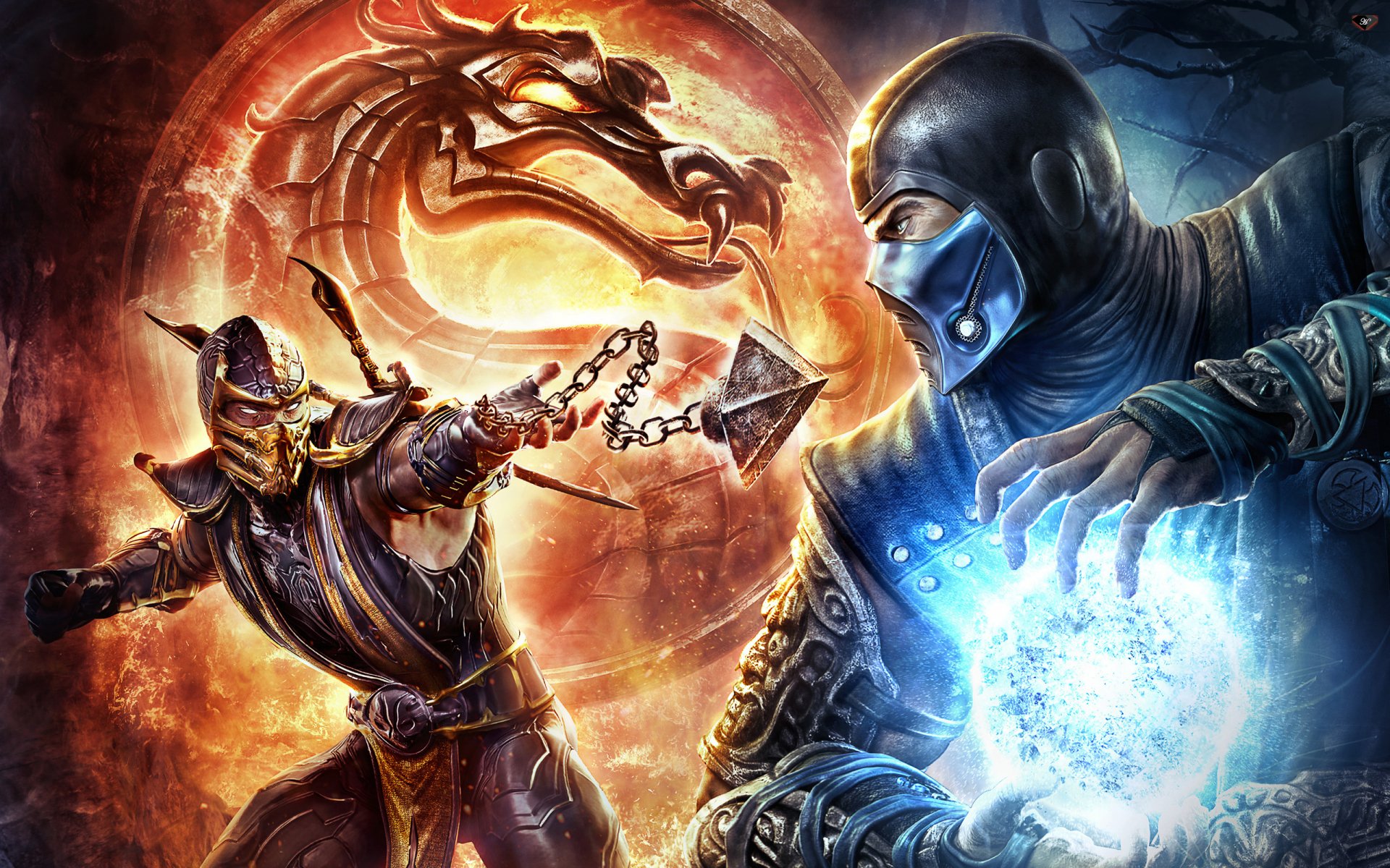 Download Enjoy the classic fighting game Mortal Kombat anywhere with the  Iphone Wallpaper  Wallpaperscom