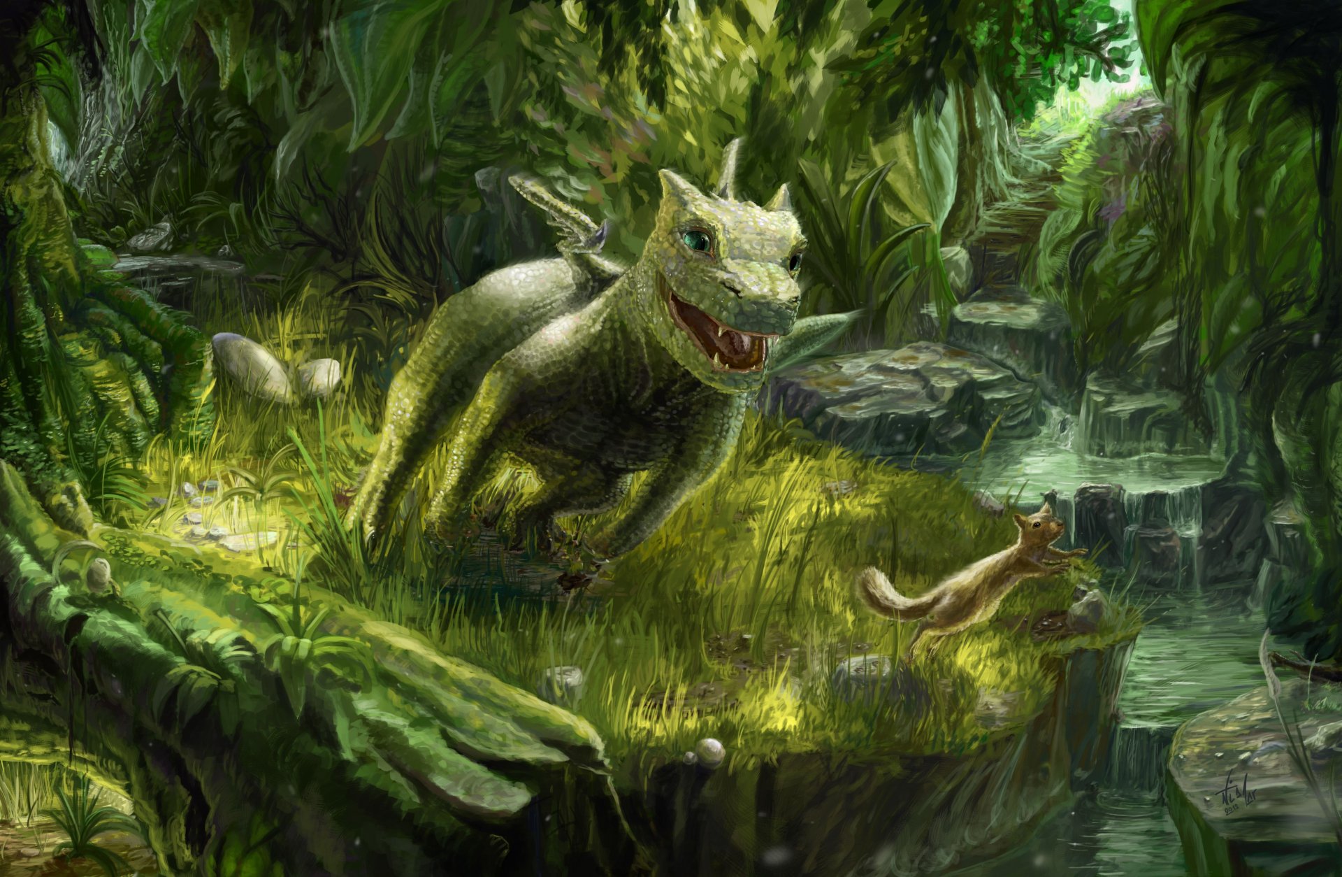 Jungle dragons