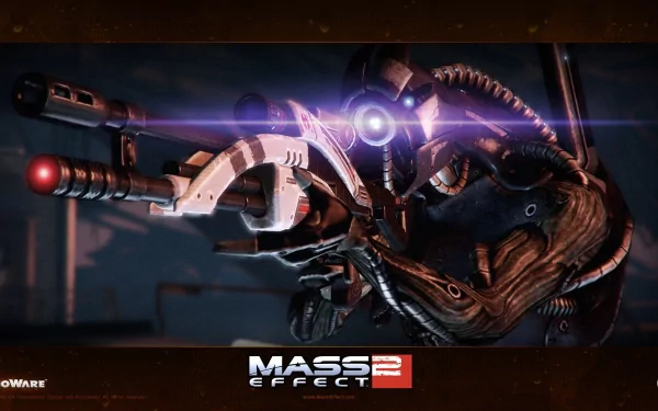 Legion (Mass Effect) gun video game Mass Effect 2 HD Desktop Wallpaper | Background Image