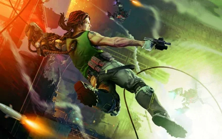video game Bionic Commando HD Desktop Wallpaper | Background Image