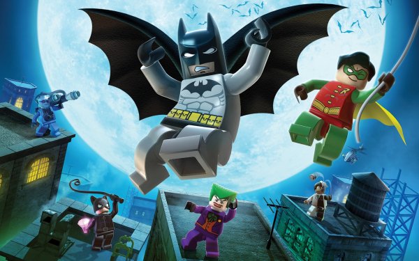 Video Game LEGO Batman: The Videogame Lego Batman Robin Mr. Freeze Joker Two-Face Catwoman Dick Grayson HD Wallpaper | Background Image