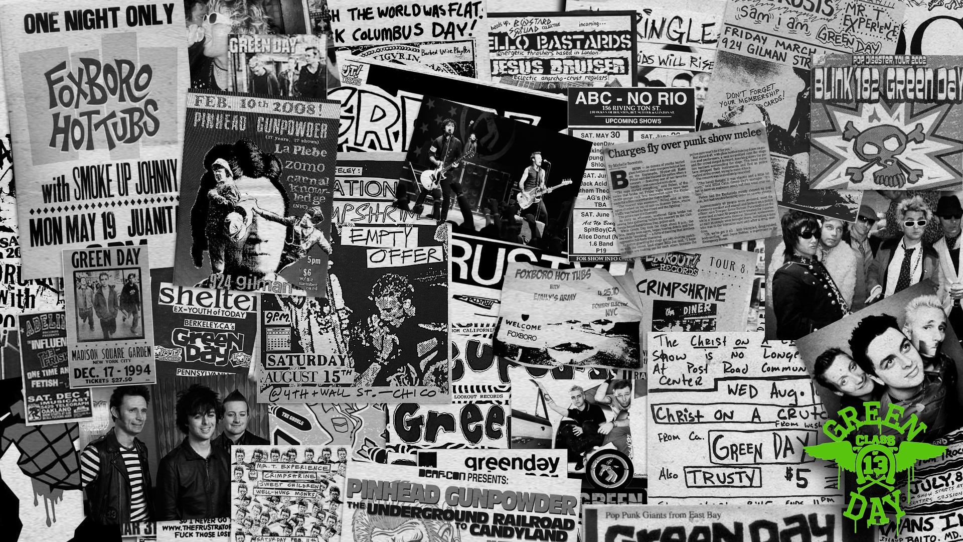 HD wallpaper Green Day digital wallpaper music punk group rock  wallpapers  Wallpaper Flare