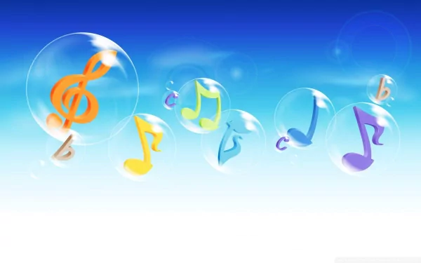 musical note music musical notes HD Desktop Wallpaper | Background Image