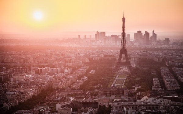 Man Made Paris Cities France Eiffel Tower City HD Wallpaper | Background Image