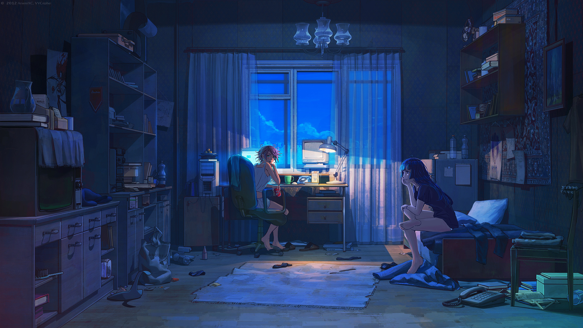 Anime room aesthetic HD wallpapers  Pxfuel