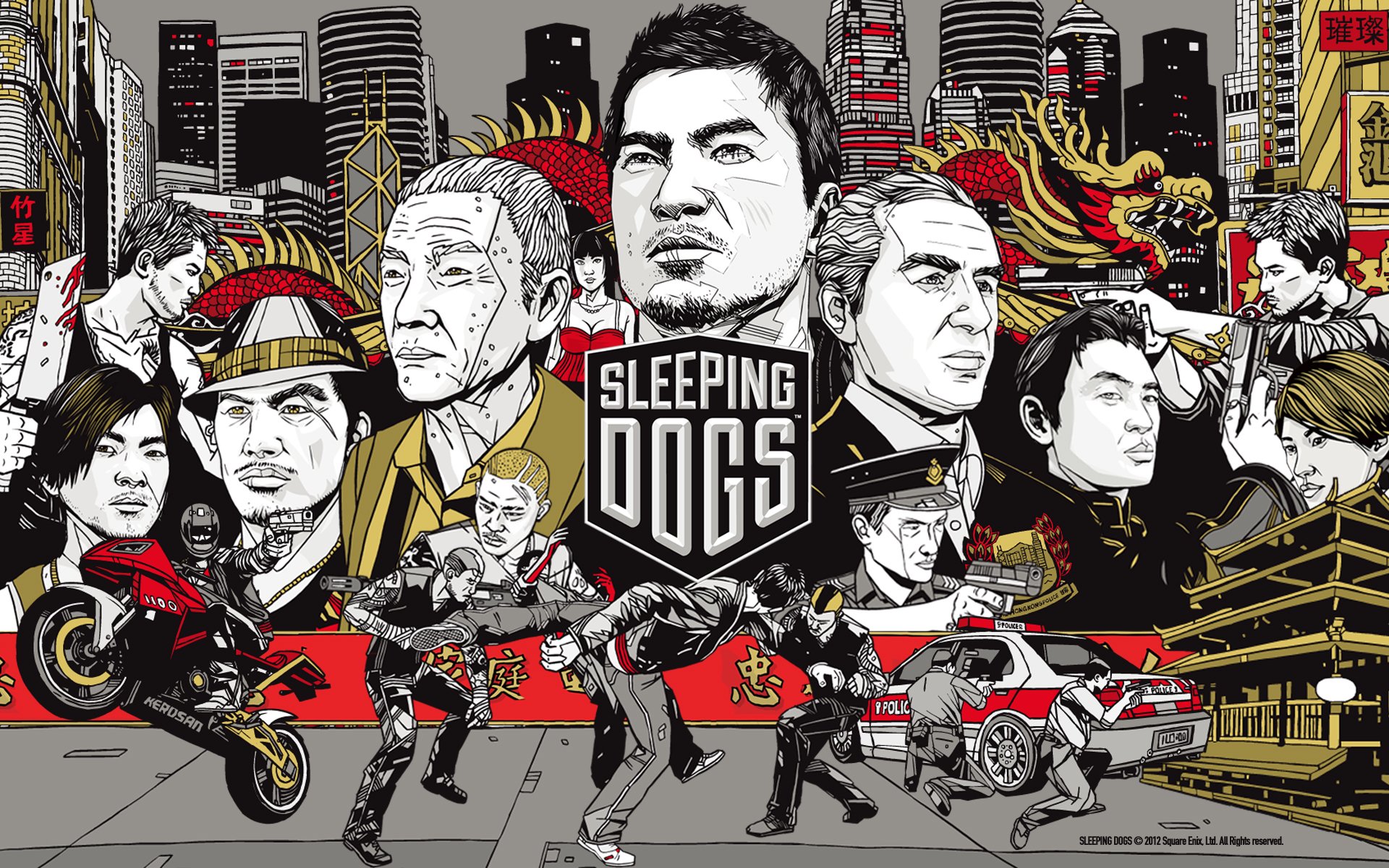 hd sleeping dogs images