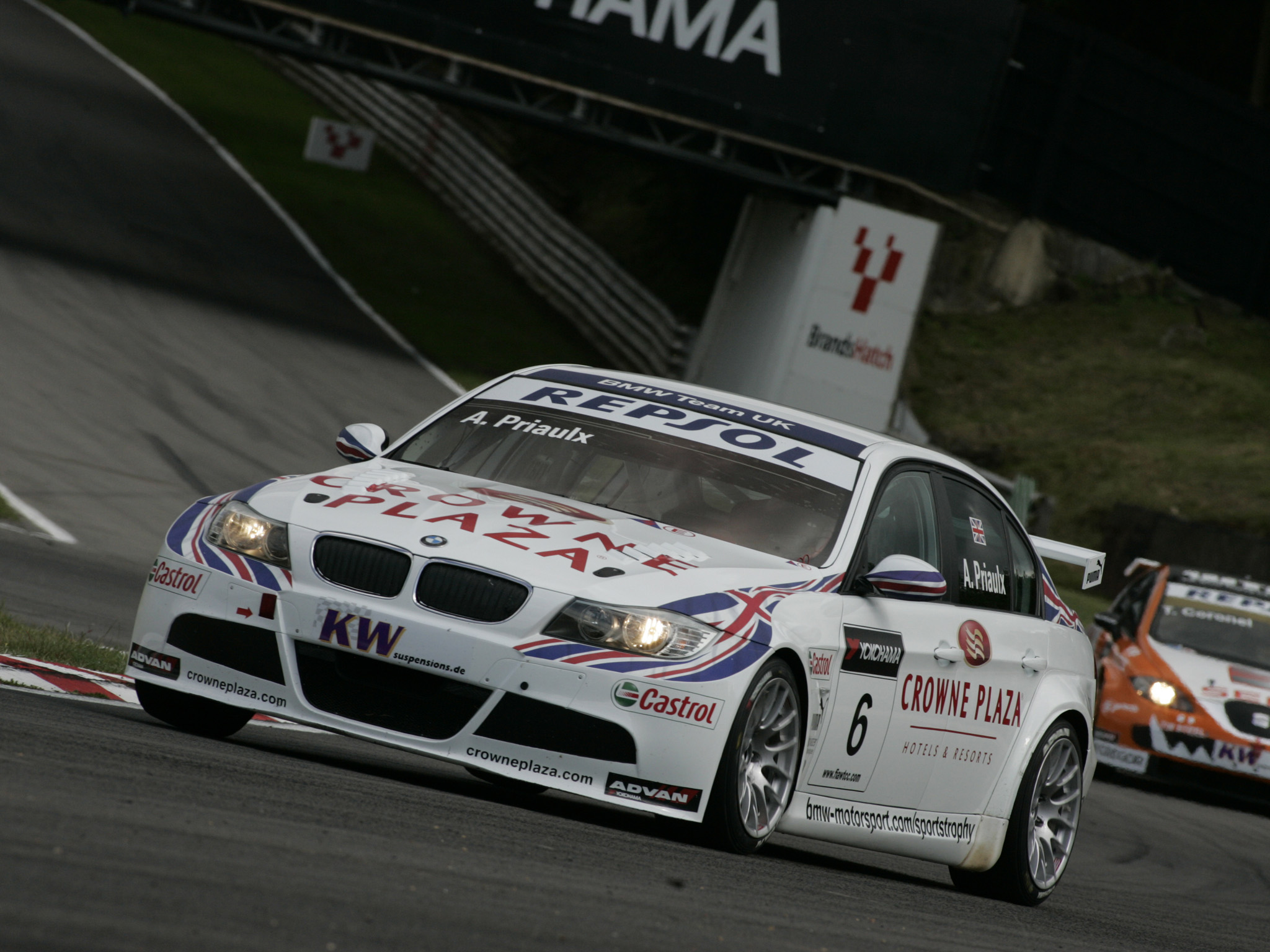 BMW 320si WTCC Sedan (E90) '2009–11 HD Wallpaper | Background Image