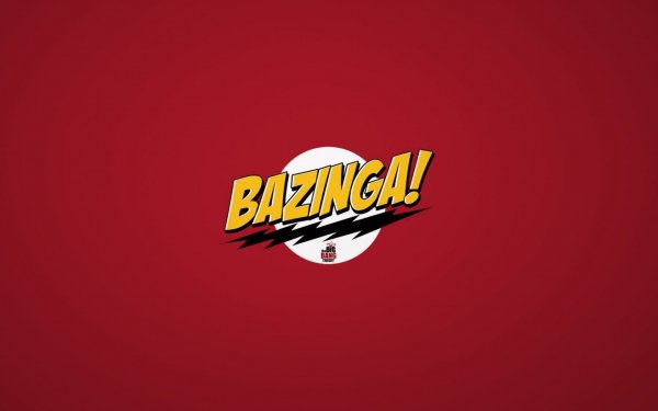 TV Show The Big Bang Theory Bazinga Logo HD Wallpaper | Background Image
