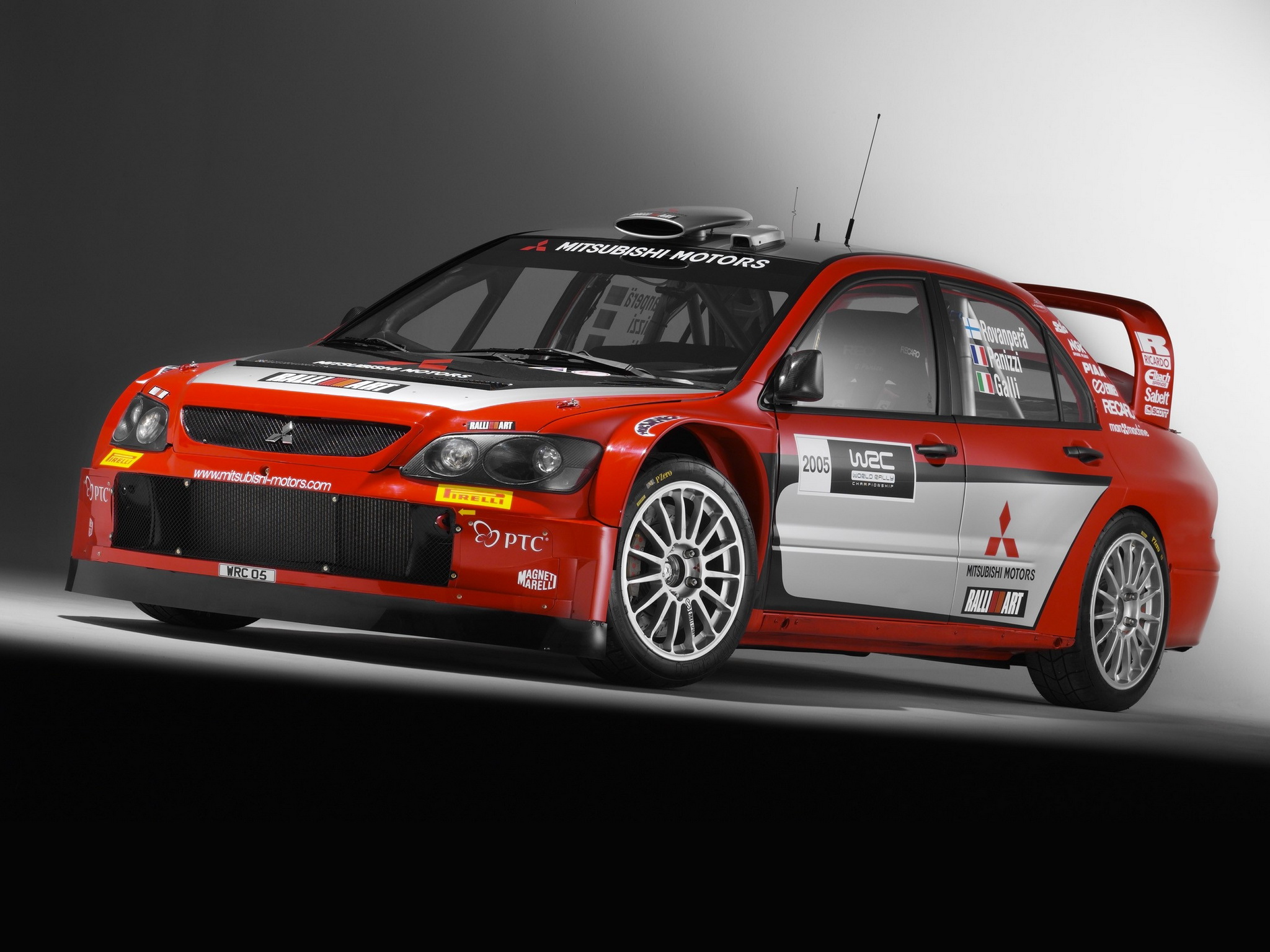 Mitsubishi lancer wrc 05