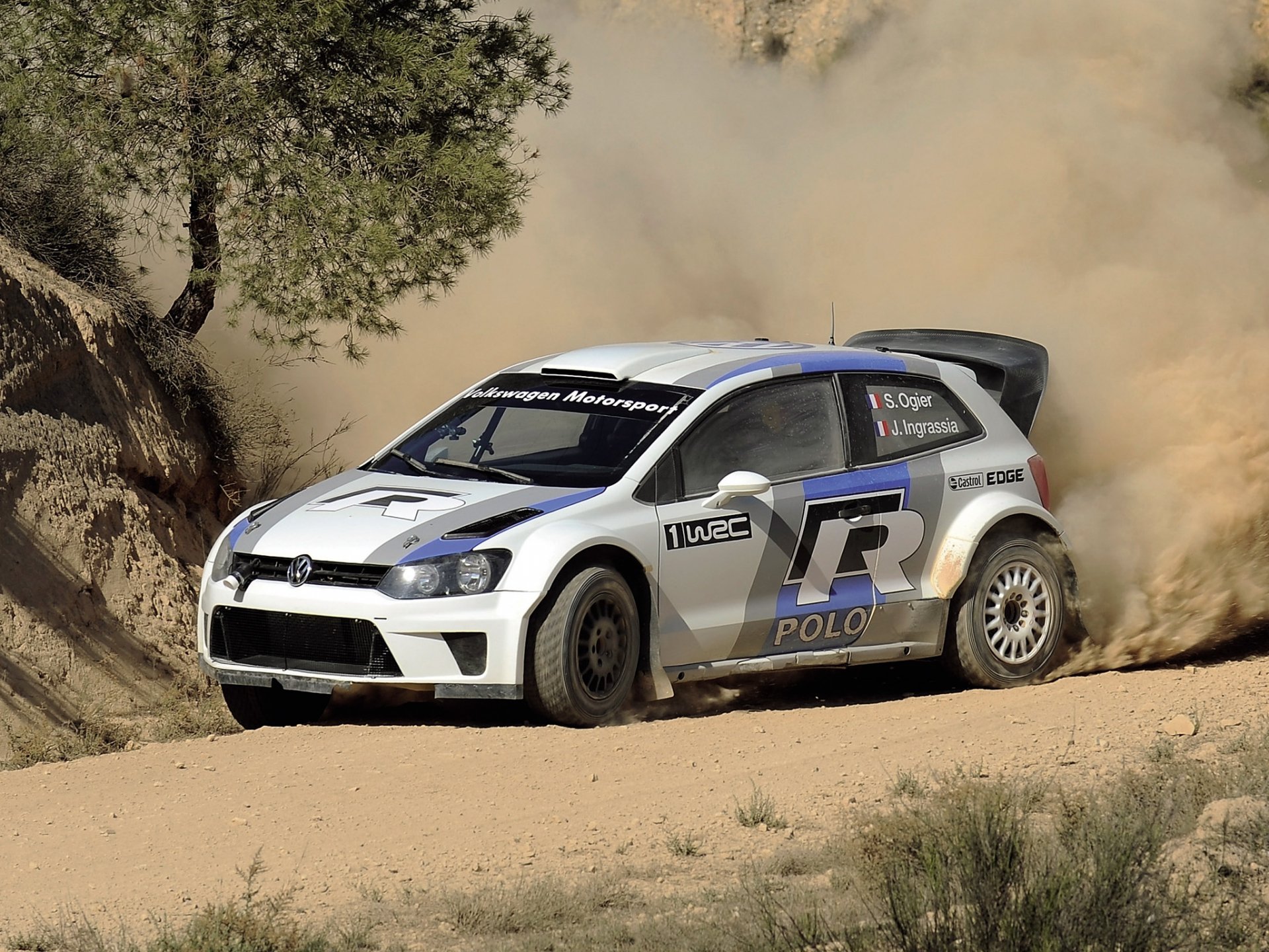 Volkswagen Polo  R WRC Prototype Typ 6R 2011 12 Fond  d 