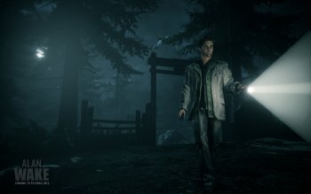 Обои на рабочий стол alan wake