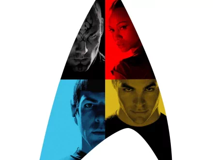 Zoe Saldana Zachary Quinto Spock movie Star Trek HD Desktop Wallpaper | Background Image