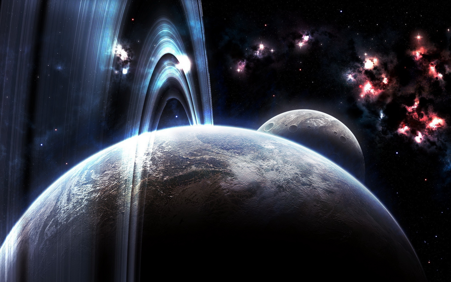 Sci Fi Uranus HD Wallpaper | Background Image