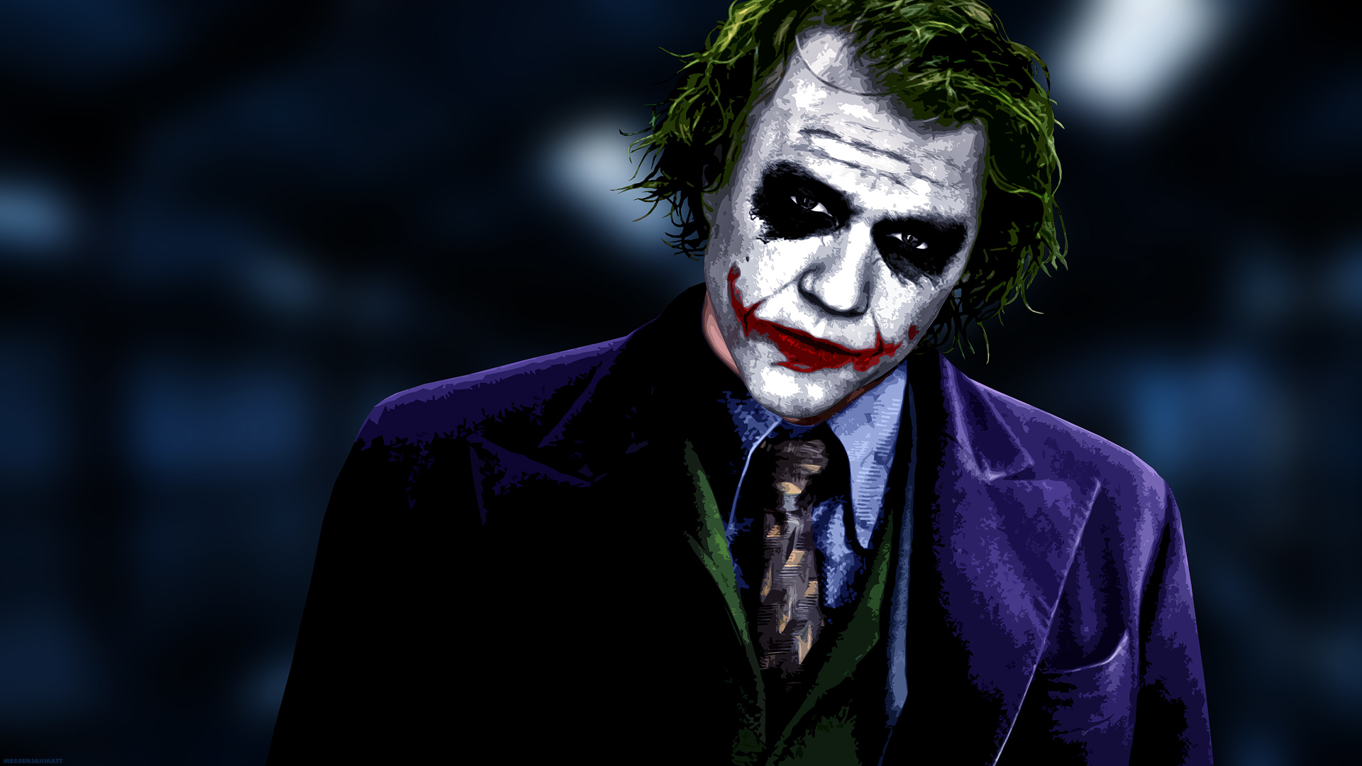 Film The Dark Knight Joker Bakgrund