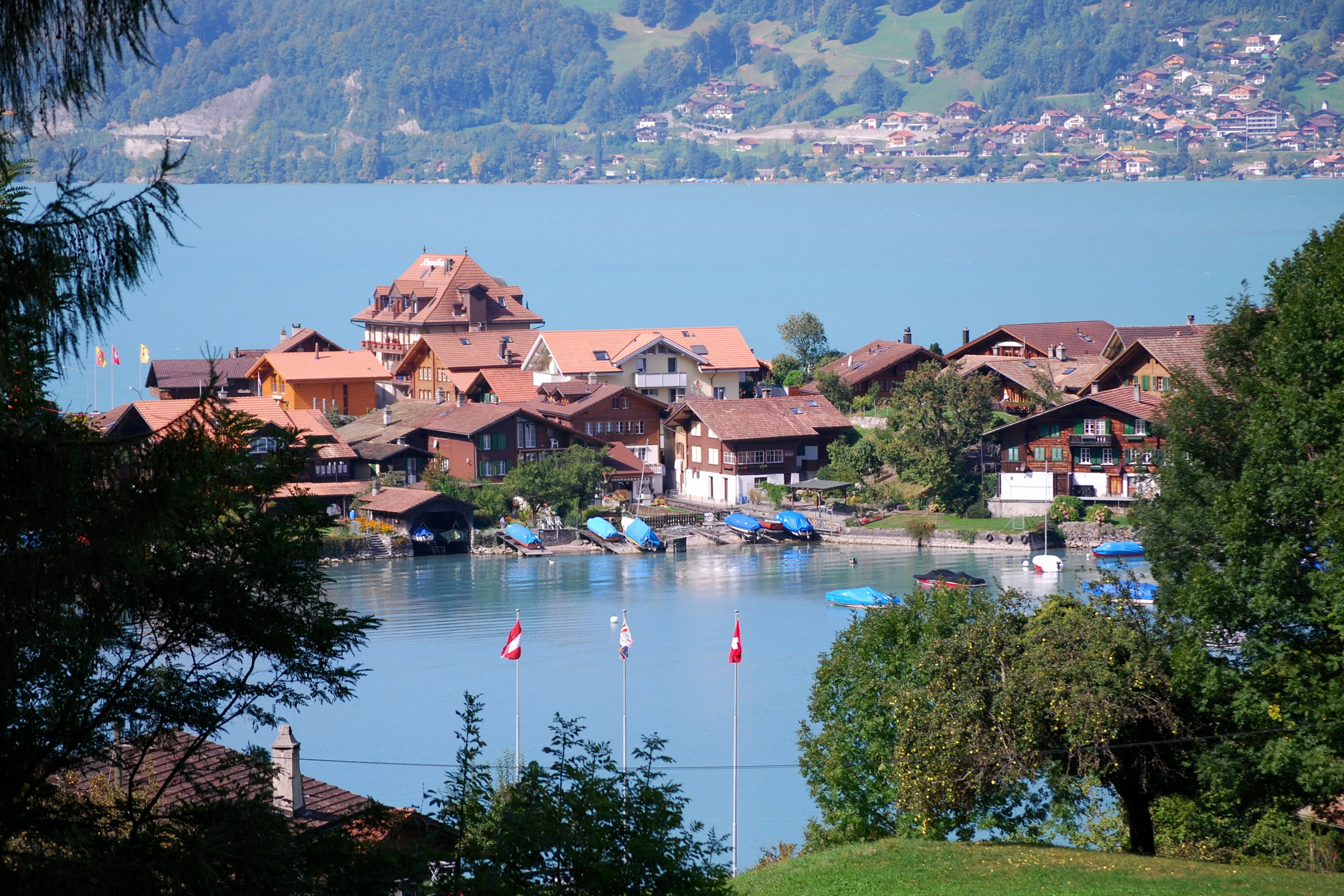 Switzerland Canton of Bern Iseltwald by KurtSwissfoto